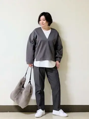 自由区 L 宇野 コーディネート画像