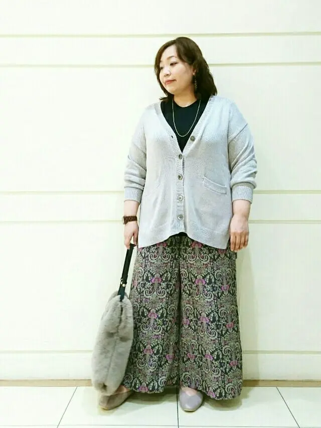 自由区 L 藤原 コーディネート画像