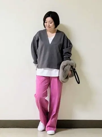 自由区 L 宇野 コーディネート画像