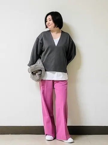 自由区 L 宇野 コーディネート画像