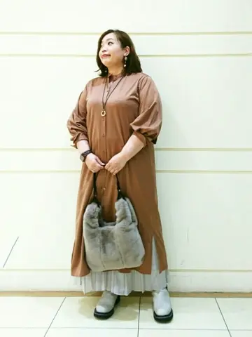 自由区 L 藤原 コーディネート画像