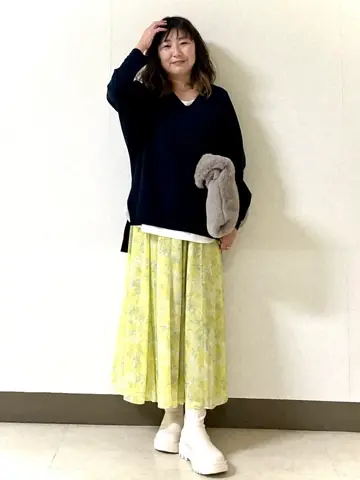 自由区 L 土居 コーディネート画像