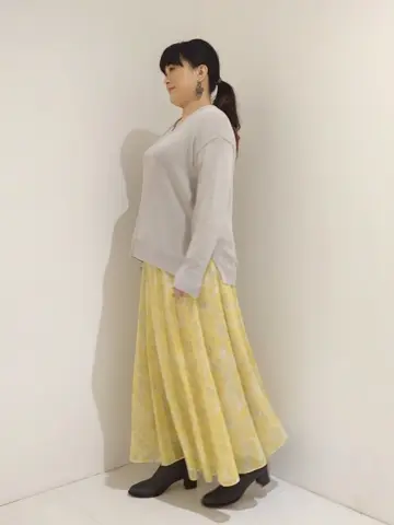 自由区 L 山村 コーディネート画像