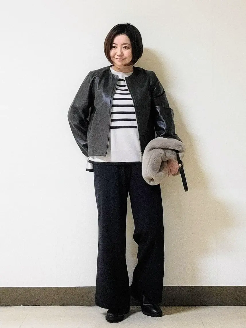 自由区 L 宇野 コーディネート画像