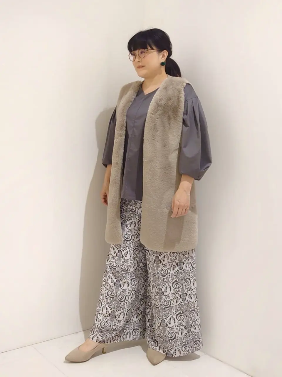 自由区 L 山村 コーディネート画像