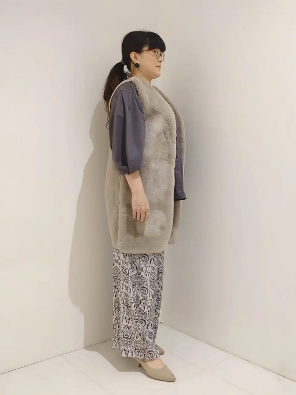 自由区 L 山村 コーディネート画像