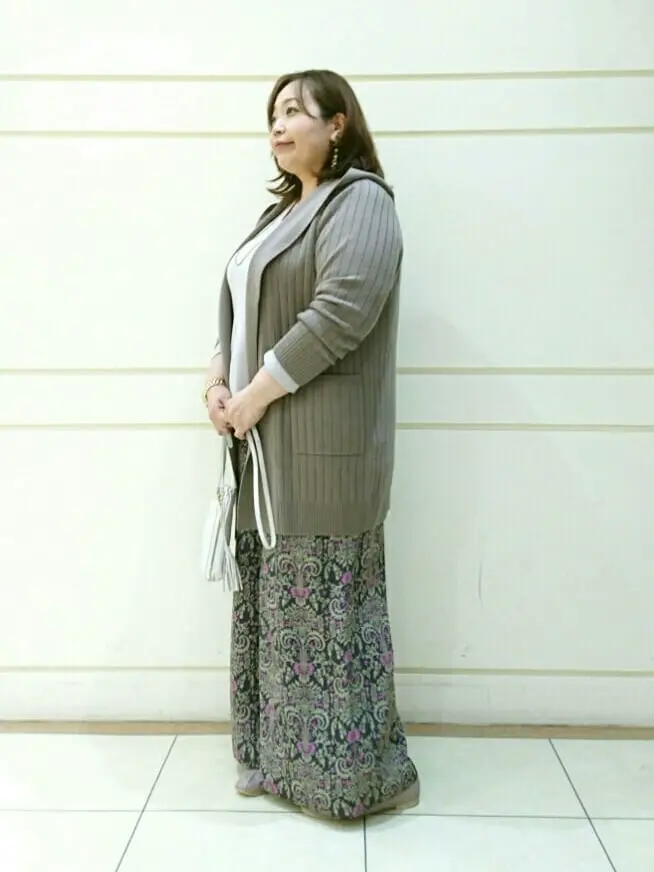 自由区 L 藤原 コーディネート画像