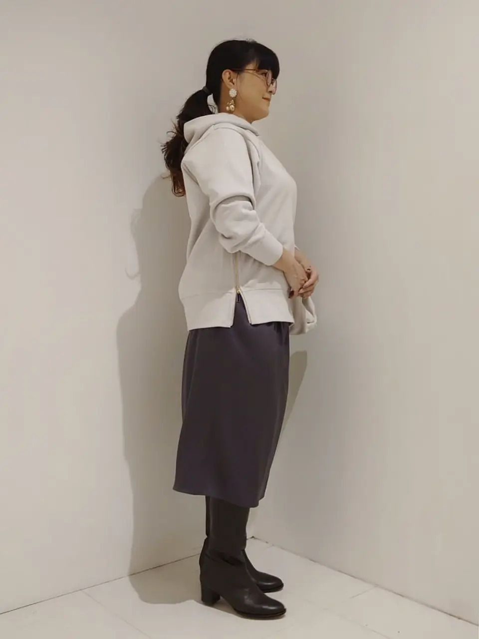 自由区 L 山村 コーディネート画像