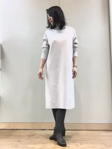 自由区 L スタッフ コーディネート画像