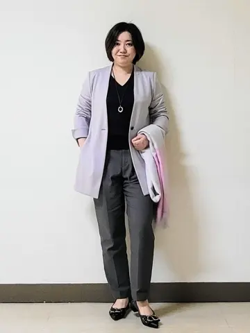 自由区 L 宇野 コーディネート画像