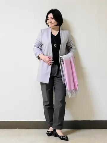 自由区 L 宇野 コーディネート画像