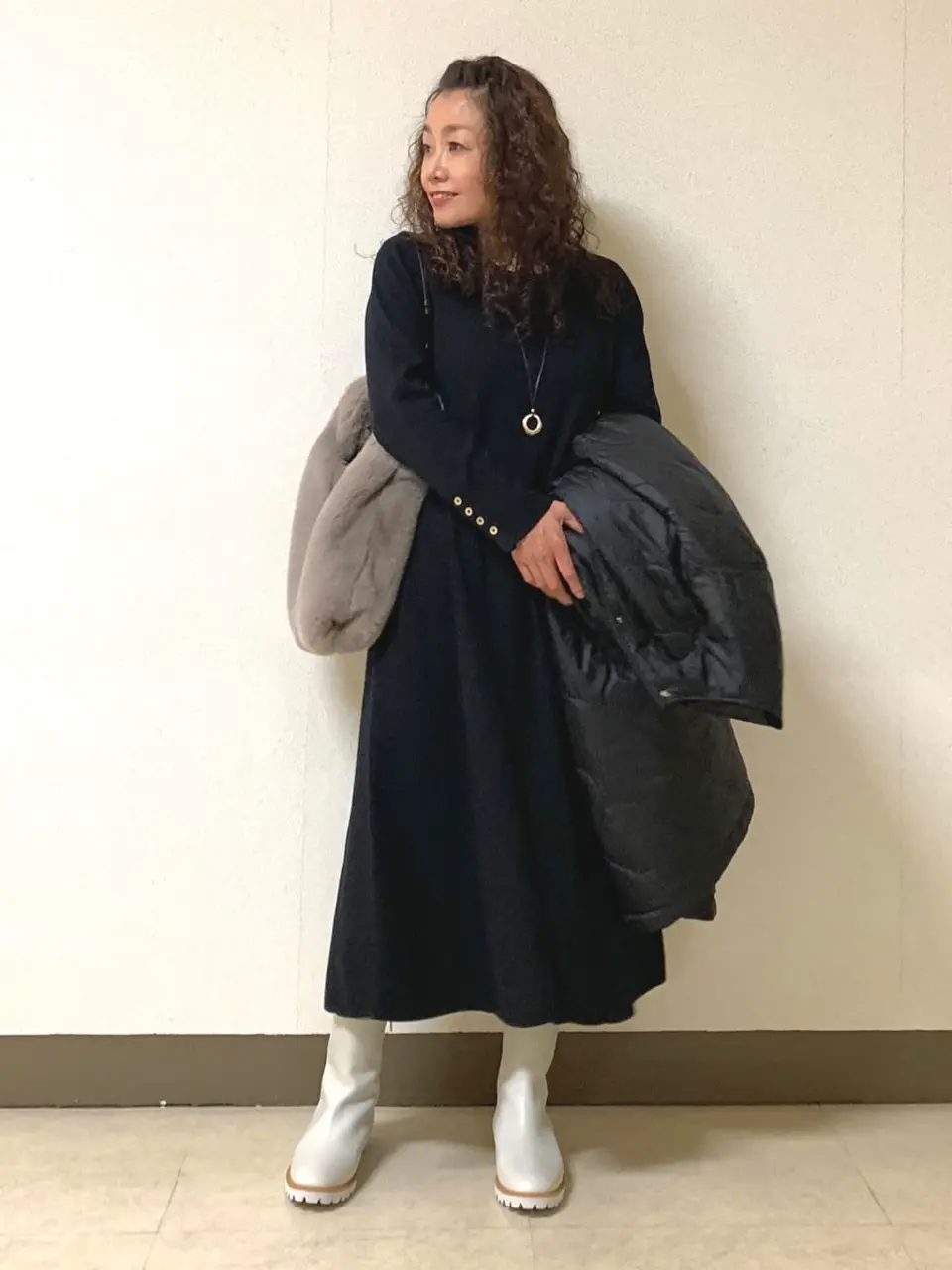 自由区 L 坂本 コーディネート画像