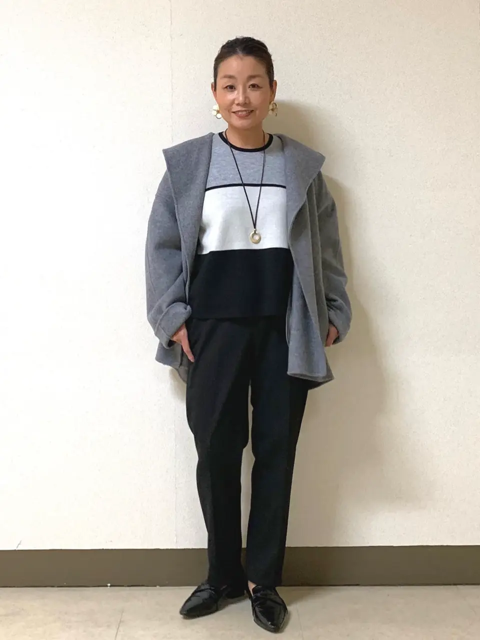 自由区 L 坂本 コーディネート画像