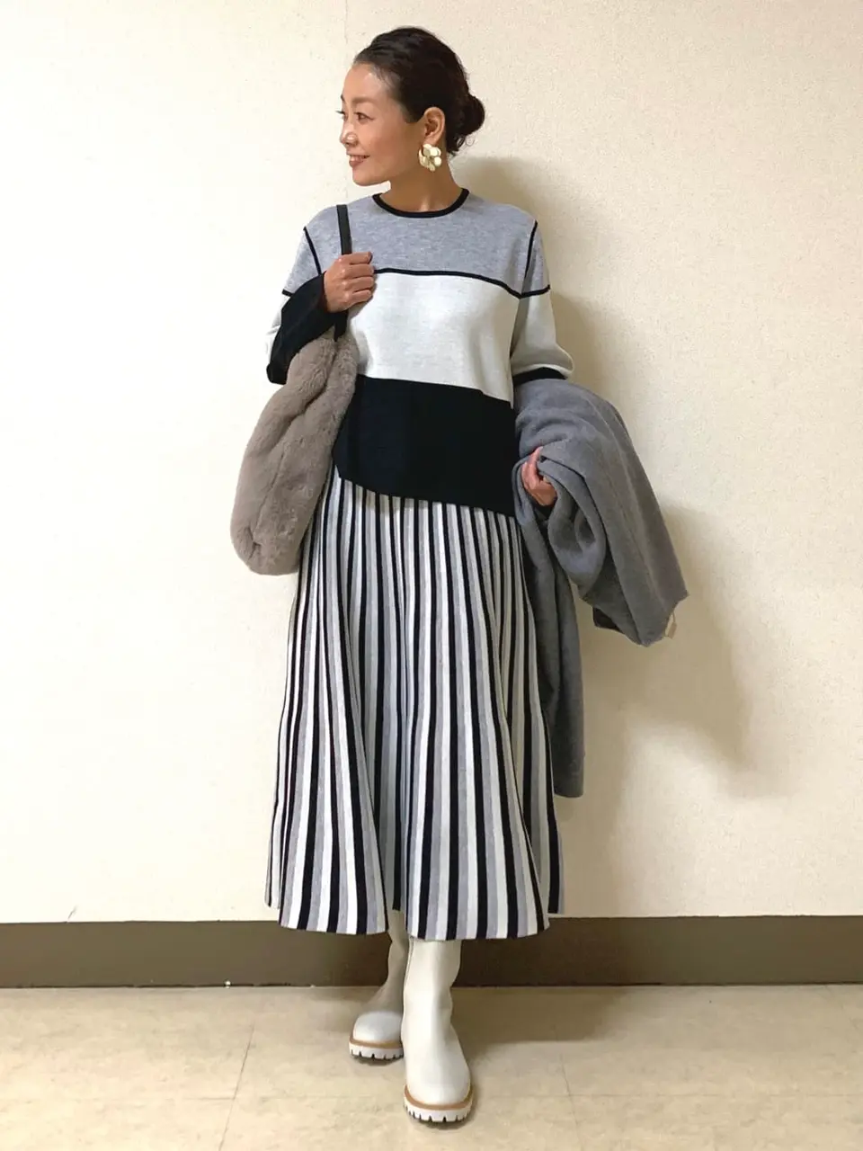 自由区 L 坂本 コーディネート画像