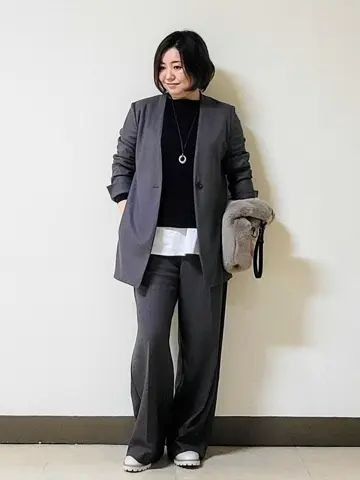 自由区 L 宇野 コーディネート画像