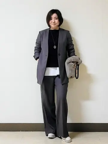 自由区 L 宇野 コーディネート画像