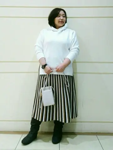 自由区 L 藤原 コーディネート画像