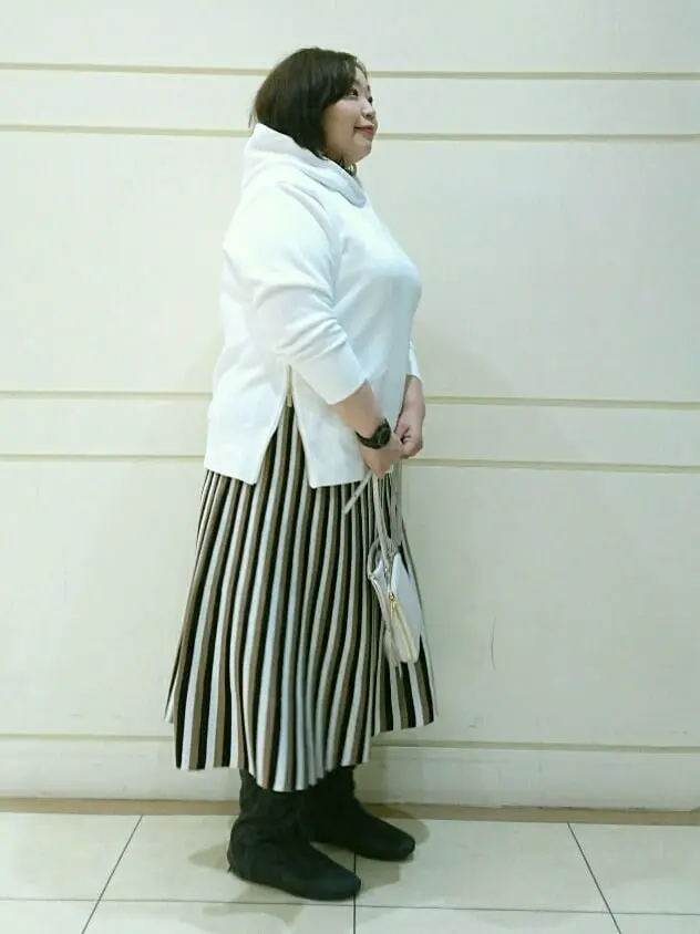 自由区 L 藤原 コーディネート画像