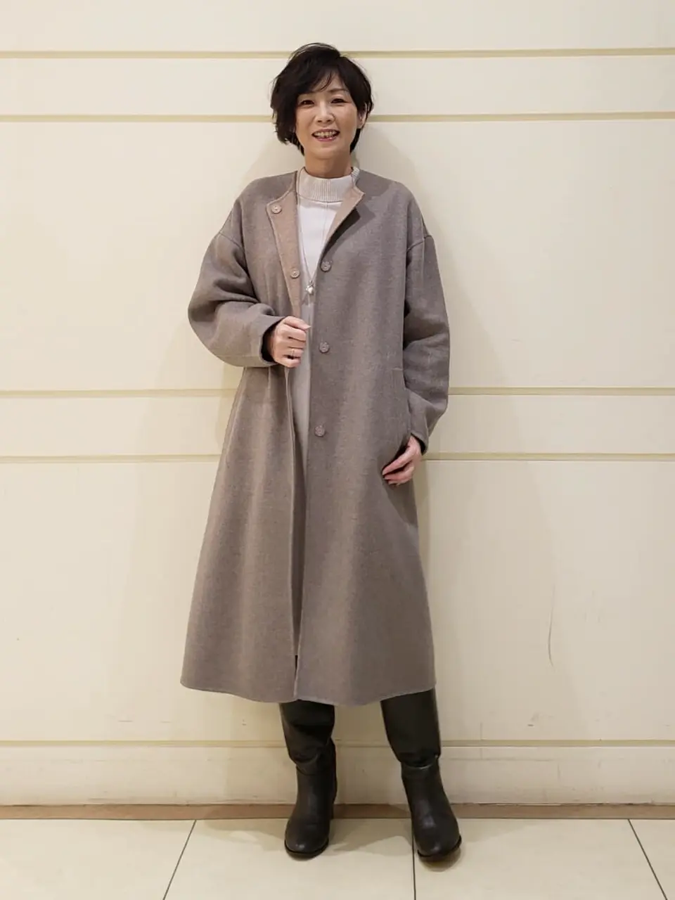 自由区 L maruri コーディネート画像