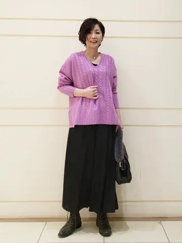 自由区 L maruri コーディネート画像