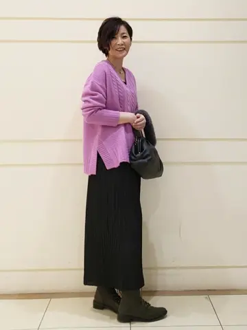 自由区 L maruri コーディネート画像