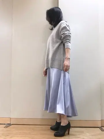 自由区 L スタッフ コーディネート画像