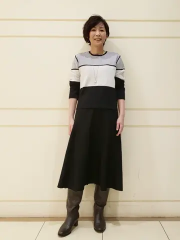 自由区 L maruri コーディネート画像