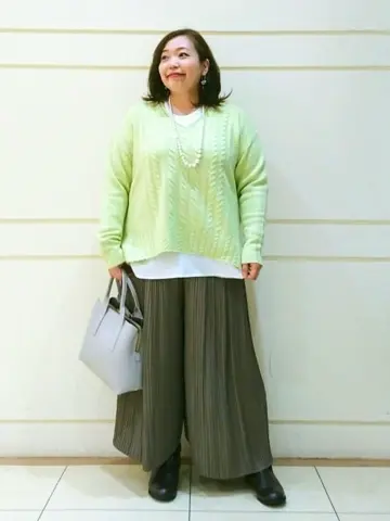 自由区 L 藤原 コーディネート画像