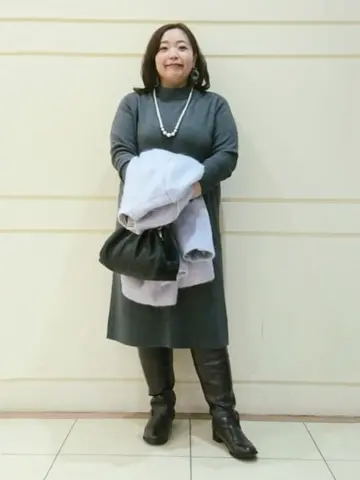 自由区 L 藤原 コーディネート画像