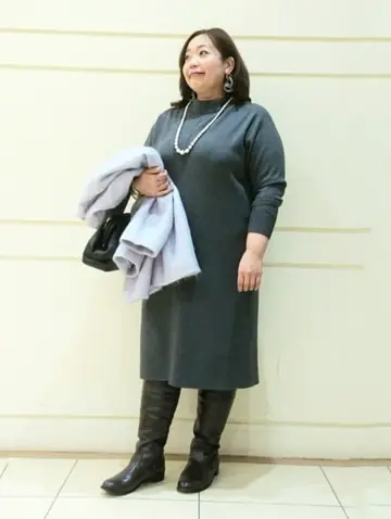 自由区 L 藤原 コーディネート画像