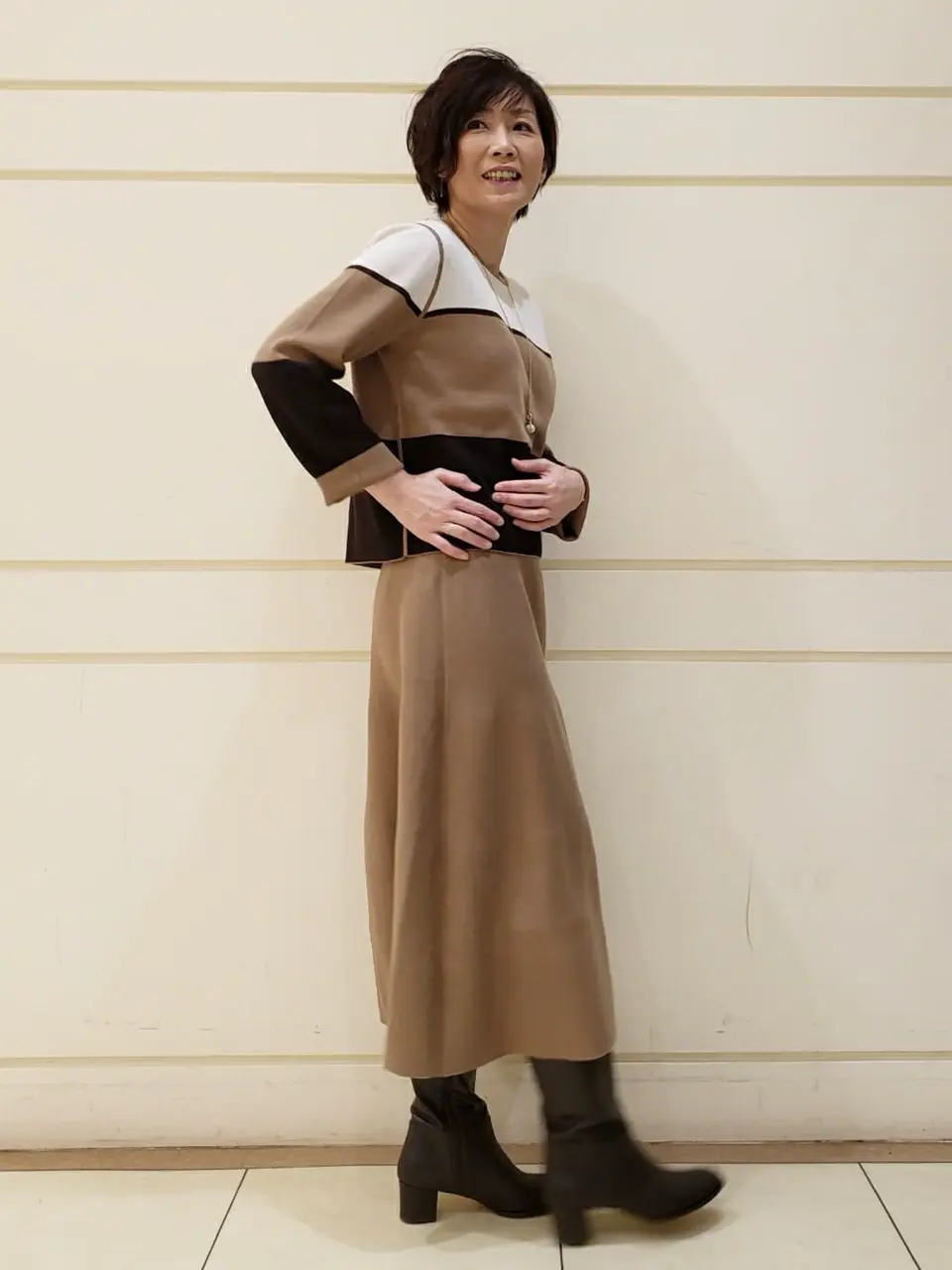 自由区 L maruri コーディネート画像