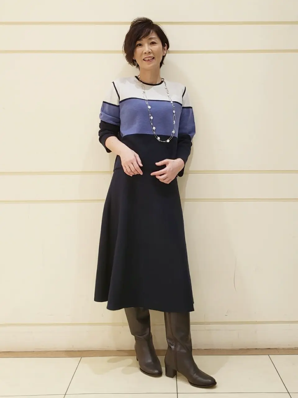 自由区 L maruri コーディネート画像