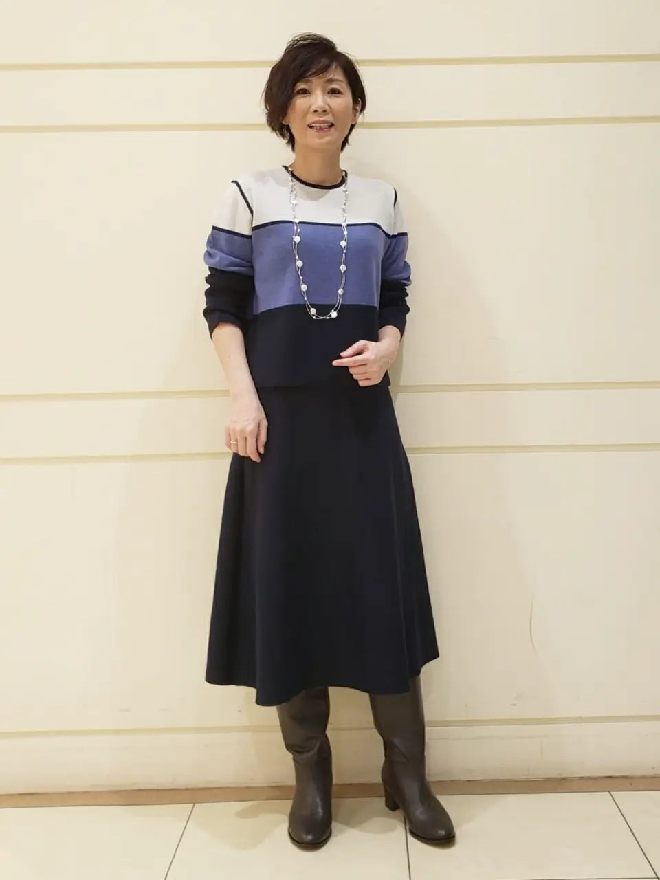 自由区 L maruri コーディネート画像