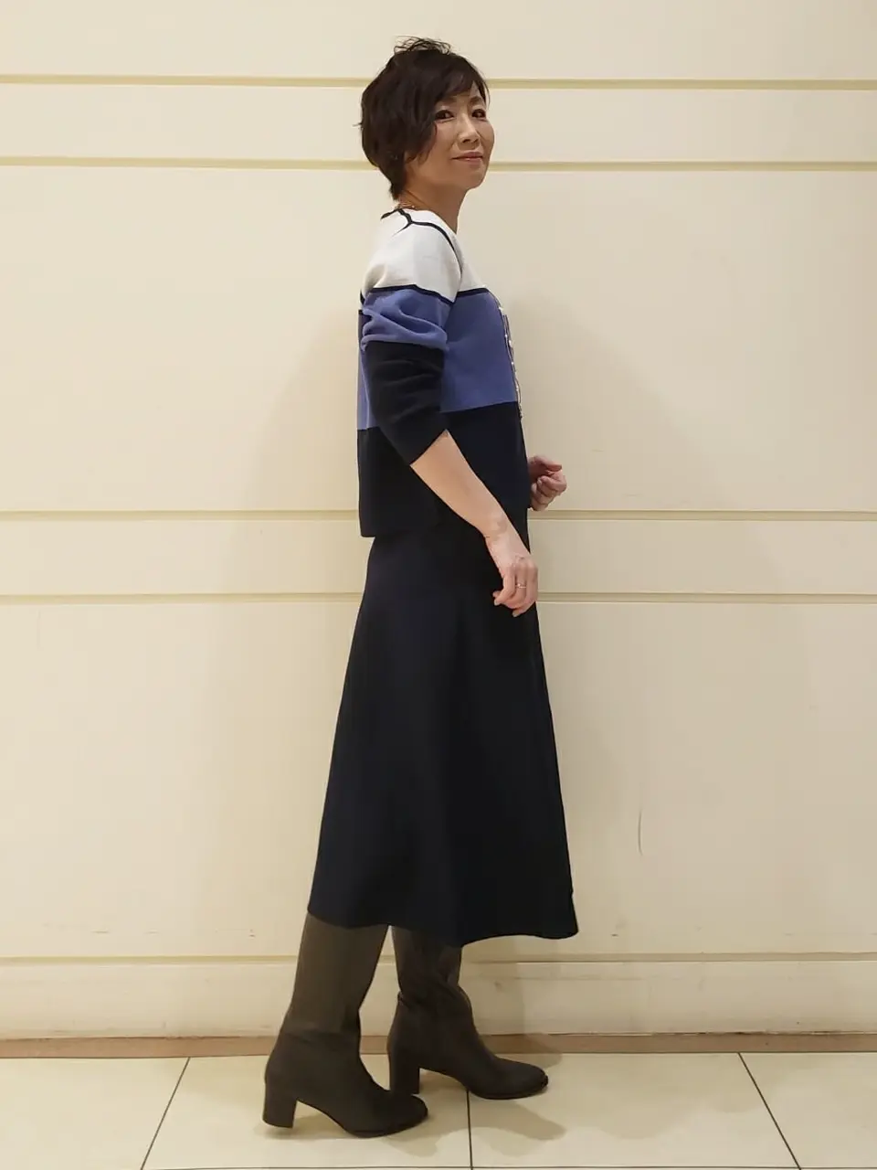 自由区 L maruri コーディネート画像