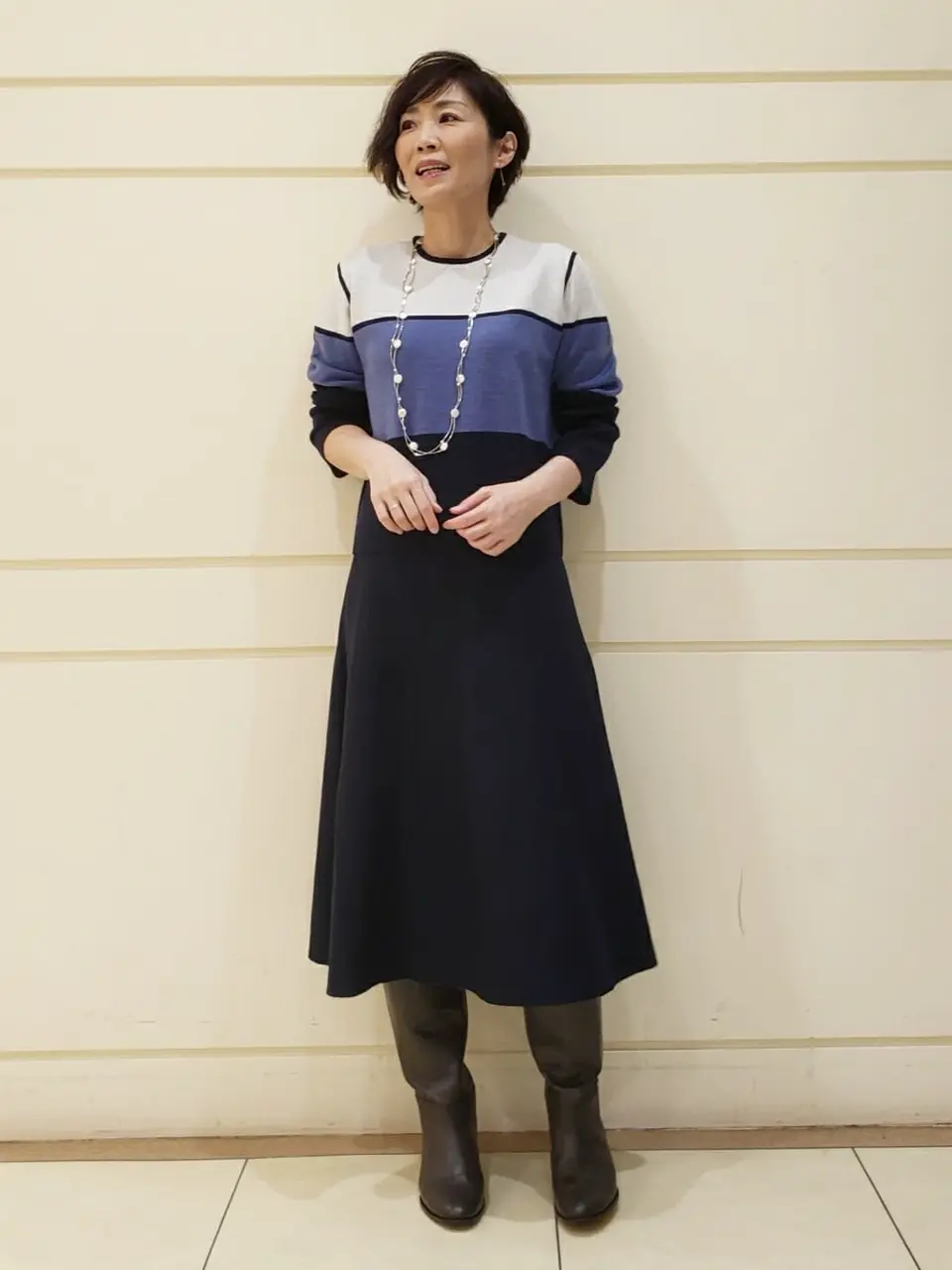 自由区 L maruri コーディネート画像