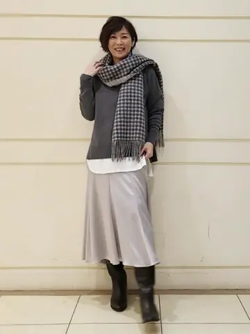 自由区 L maruri コーディネート画像