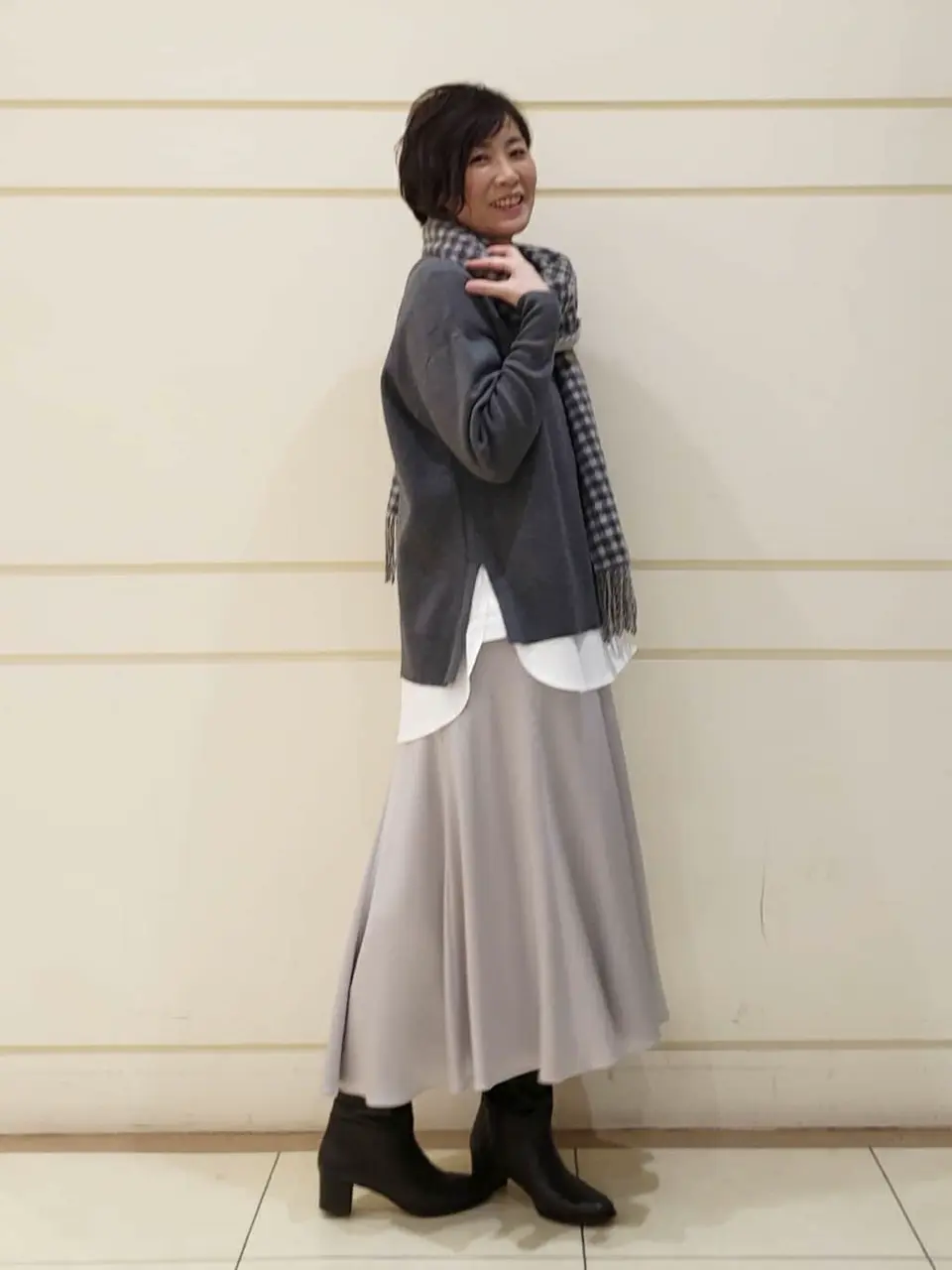 自由区 L maruri コーディネート画像