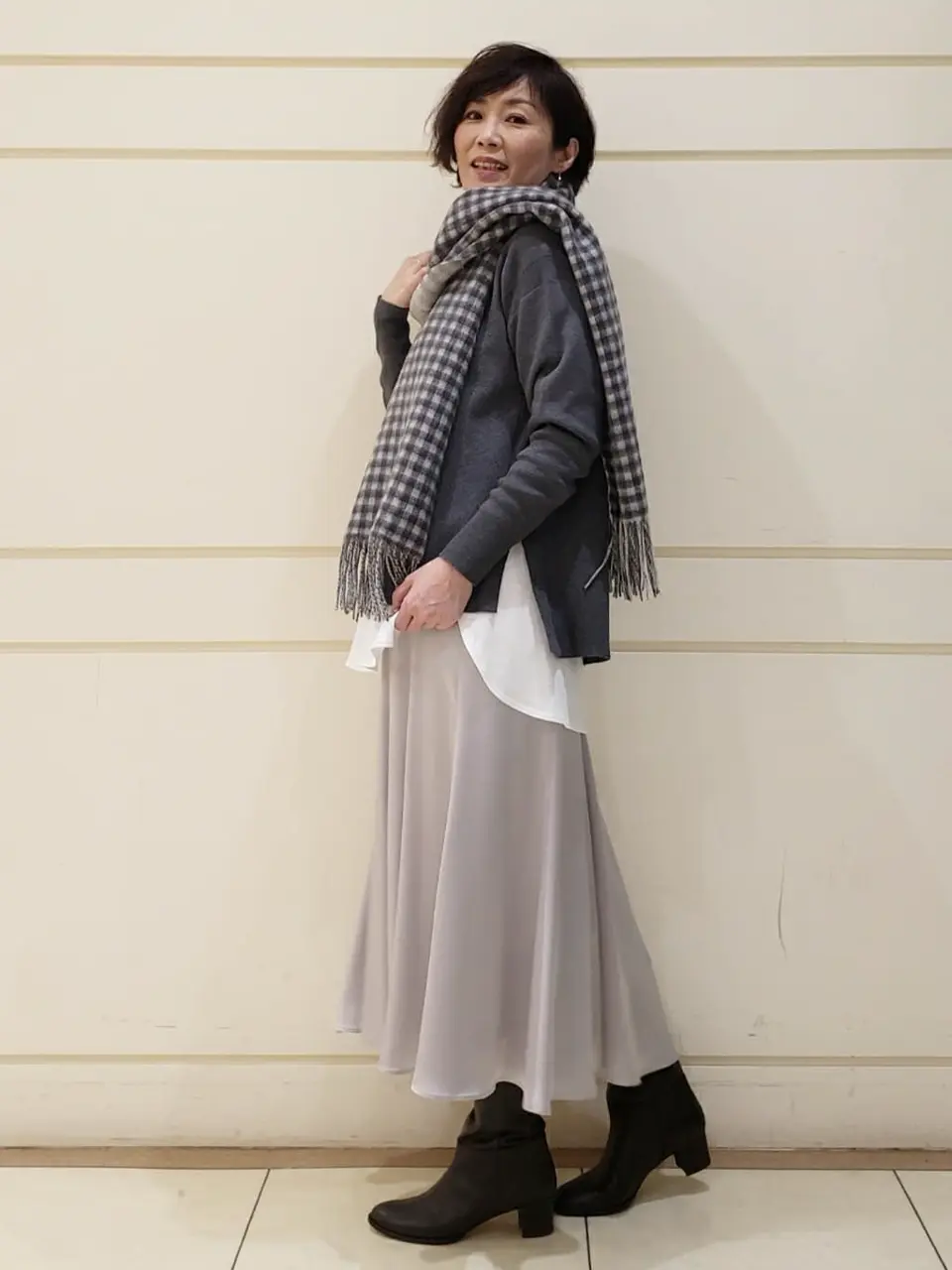 自由区 L maruri コーディネート画像