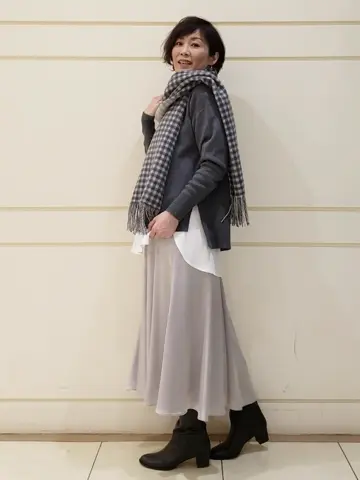 自由区 L maruri コーディネート画像