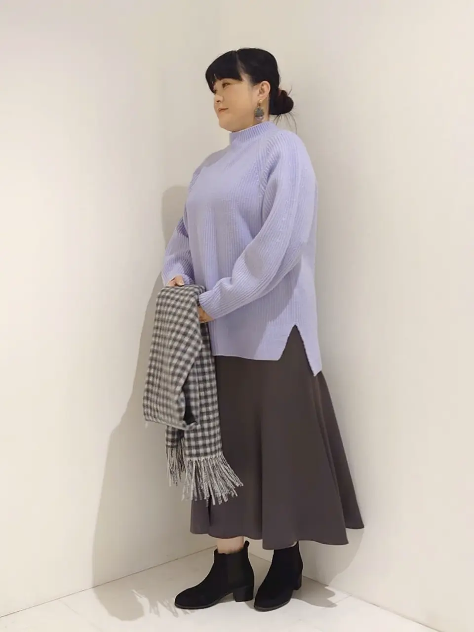 自由区 L 山村 コーディネート画像