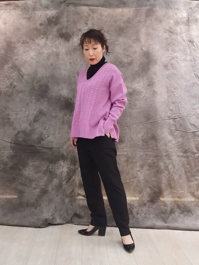 自由区 L 廣本 コーディネート画像