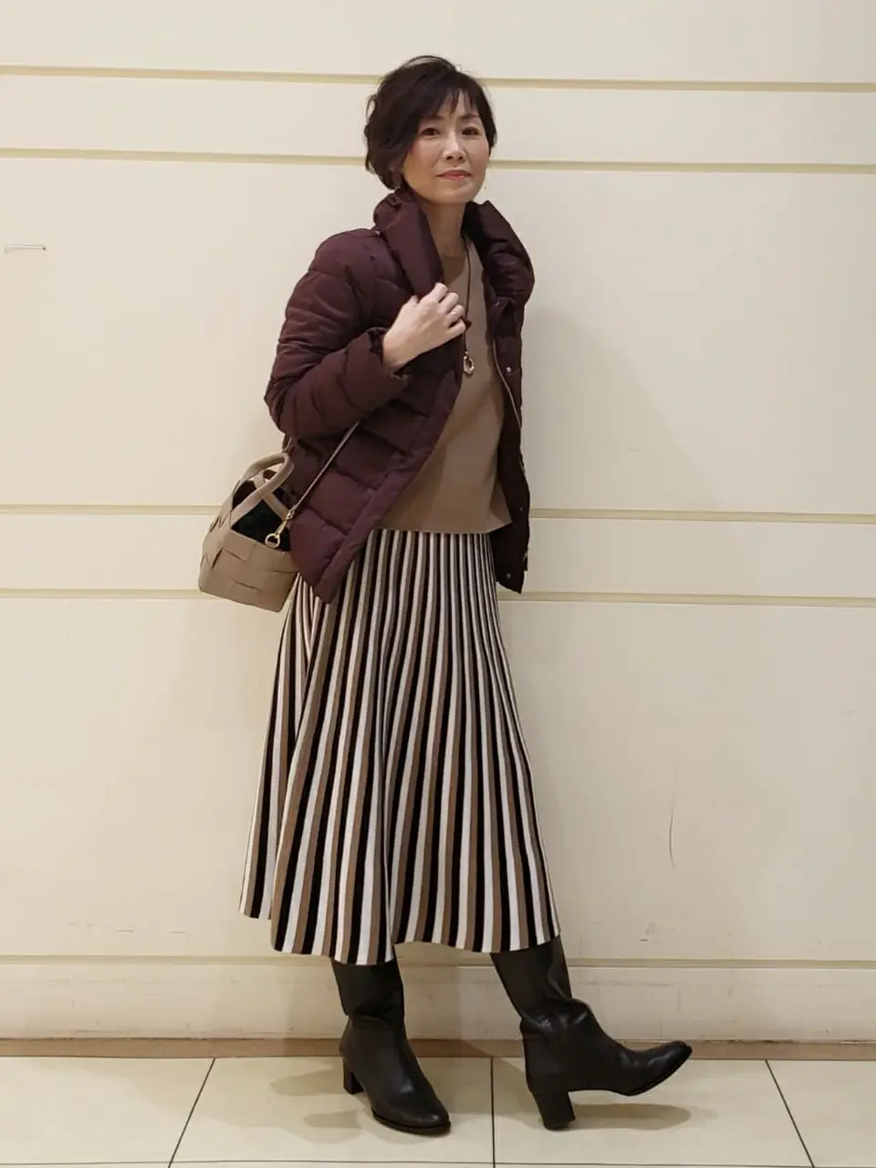 自由区 L maruri コーディネート画像