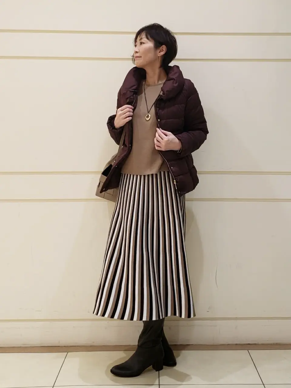 自由区 L maruri コーディネート画像