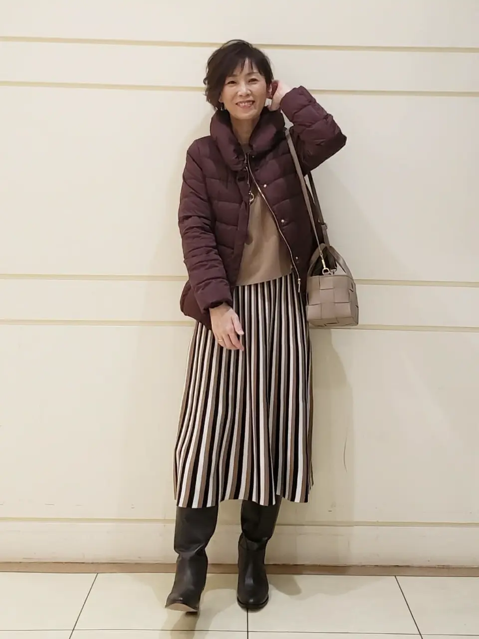 自由区 L maruri コーディネート画像