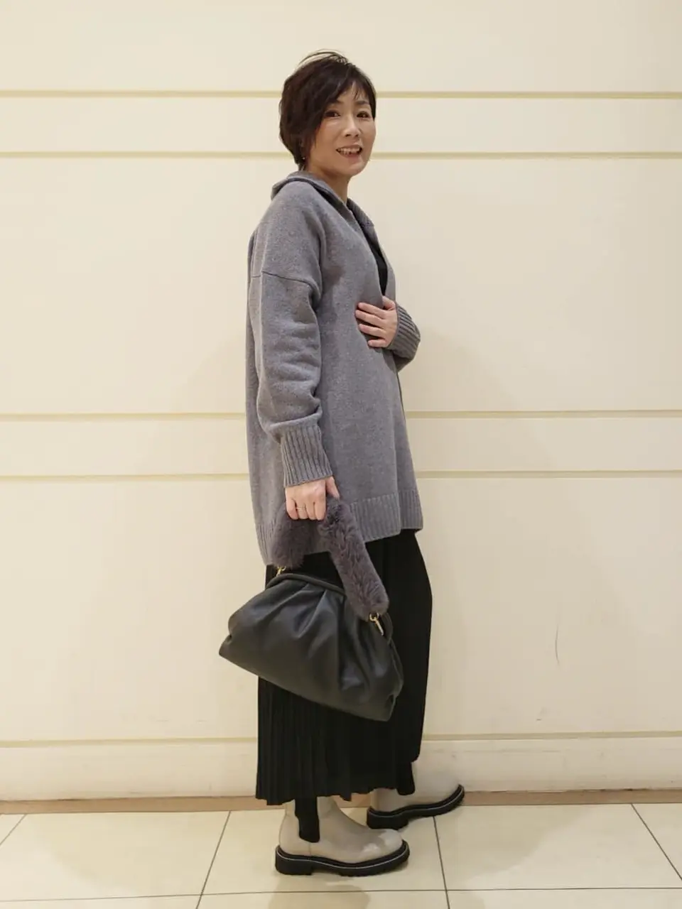 自由区 L maruri コーディネート画像