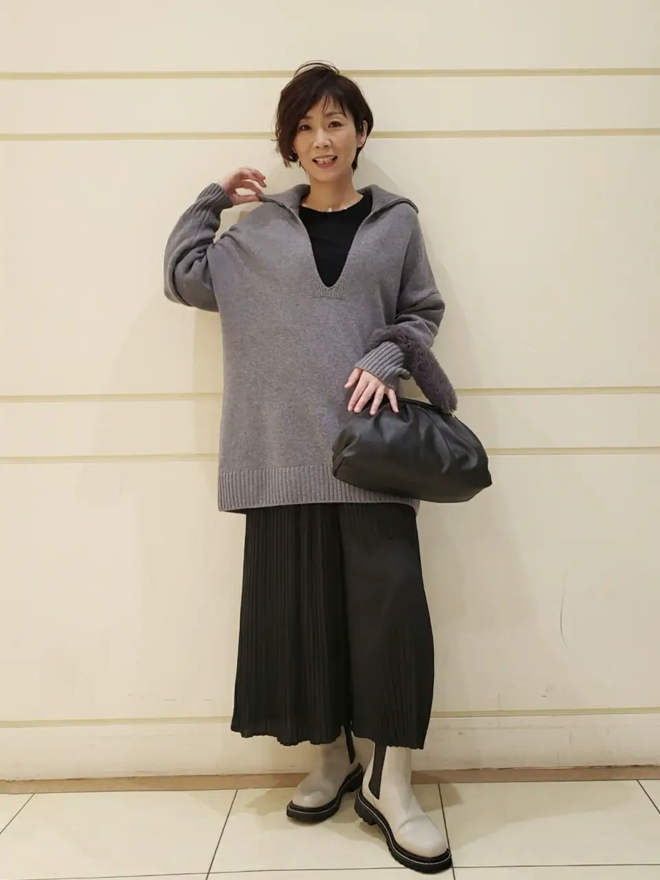 自由区 L maruri コーディネート画像