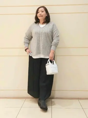 自由区 L 藤原 コーディネート画像