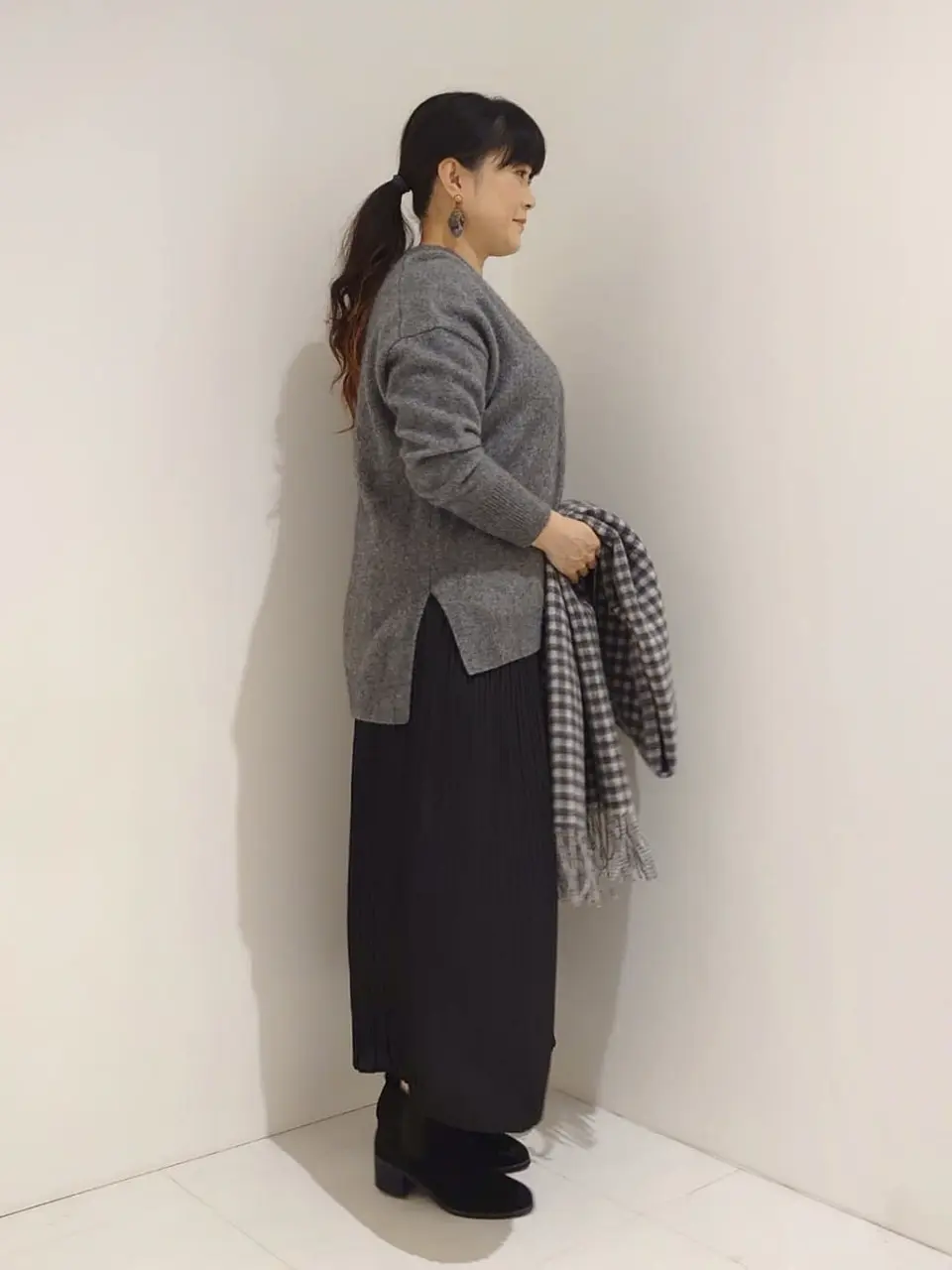 自由区 L 山村 コーディネート画像