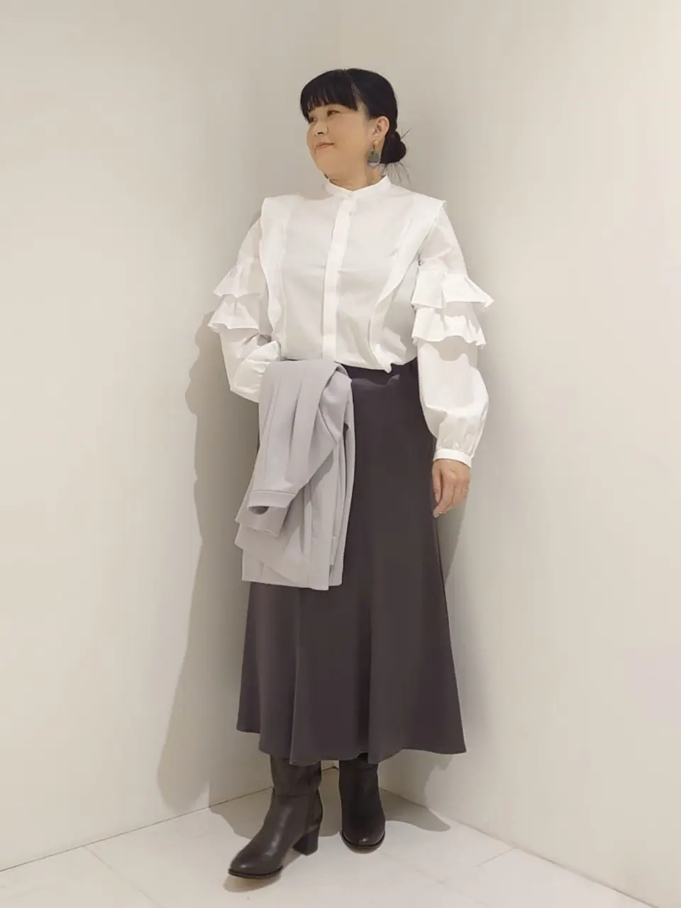 自由区 L 山村 コーディネート画像