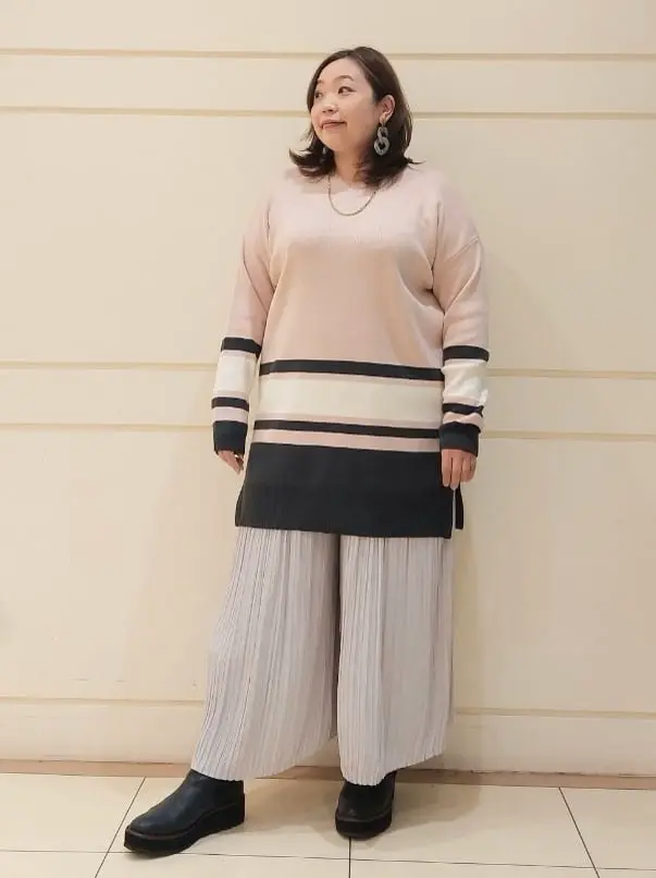 自由区 L 藤原 コーディネート画像